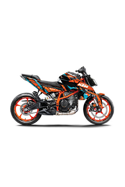 RR Graphic KTM DUKE 390 2024 KAPLAMA MODELİ GRAFİT KİT