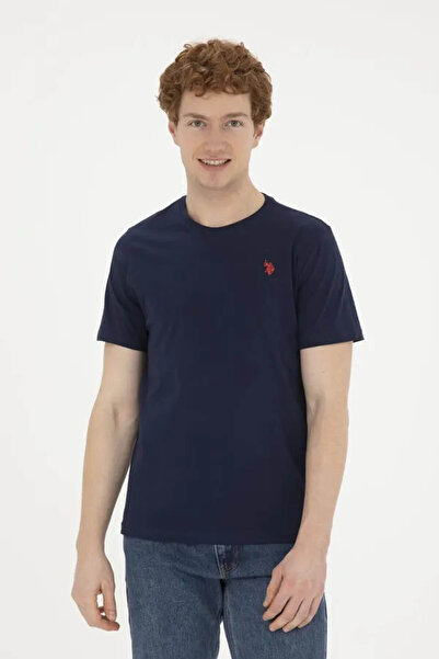 U.S. Polo Assn. Gts01Iy026 Navy Blue Men's T-Shirt Pu-8732