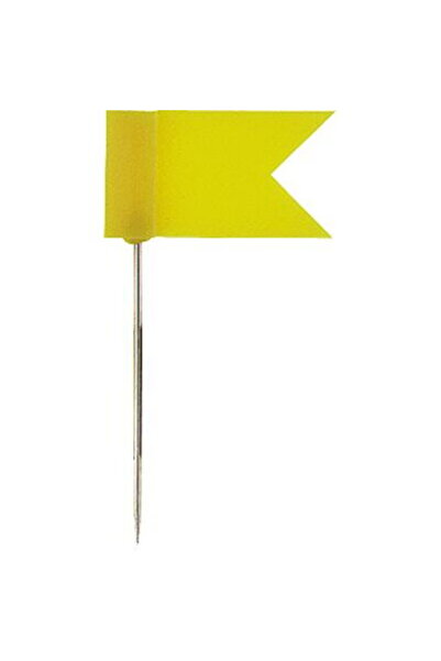 ALCO Stegulete colorate, 20/cutie, - galben