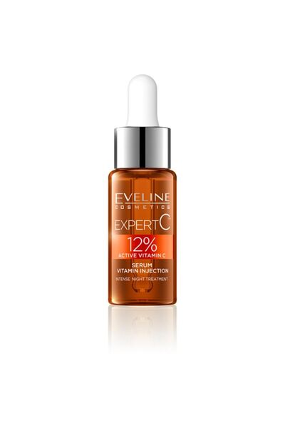 Eveline Cosmetics Ser facial Expert Vitamina C de noapte anti-îmbătrânire 18 ml