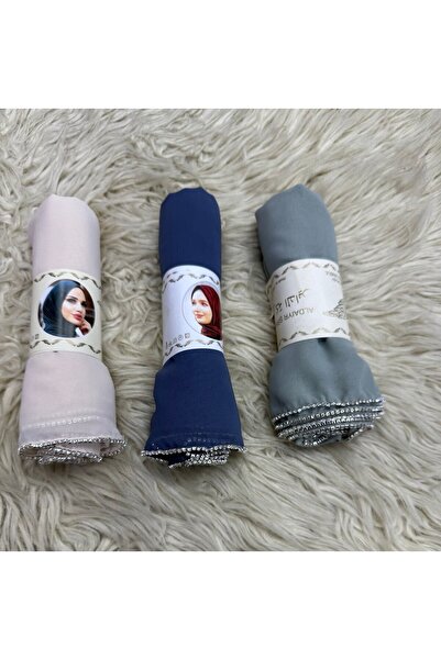 ALDAIYR Chiffon Shawl with Stone Edge 180 Santa with Stones