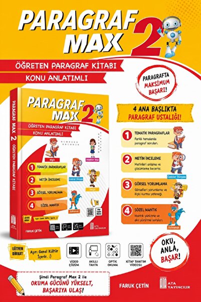 Ata Yayıncılık 2. Sınıf Paragraf Max