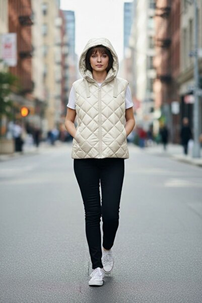 White Wise Sleeveless vest