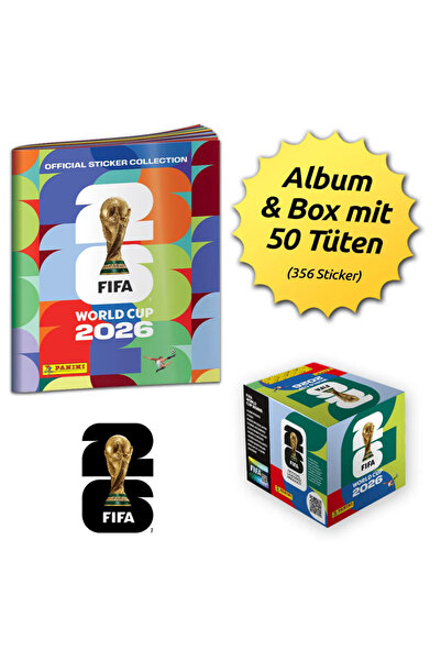 Next Plus Licensed Fifa World Cup 2026 ™   Official Sticker Collection - Box ...