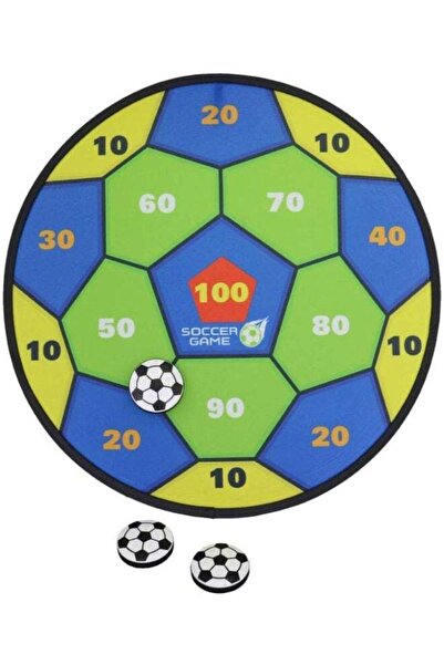 HandRoom Throwing Games Soccer Target Toss Set | Hanging Dartboard Target + 3...