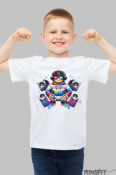 GILDAN Tricou Roblox Dj Gamer Vibes