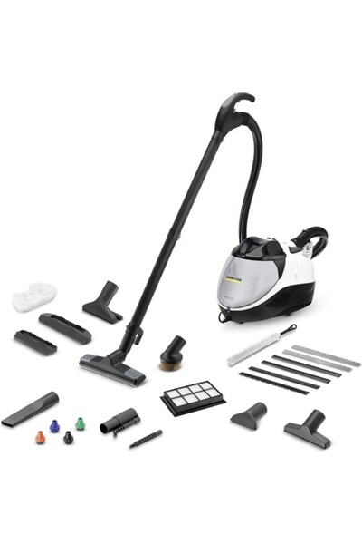 Karcher Sv 7 Buharlı Temizleyici Süpürge 2200W 4 Bar HEPA Filtreli Su Filtrel...