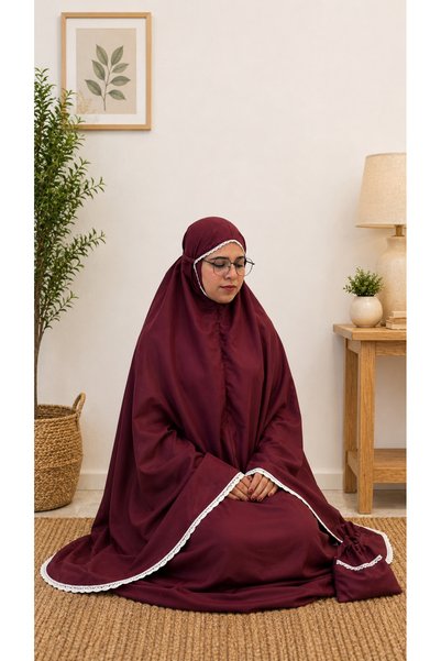 MORRISSA Two Piece Islamic Prayer Dress For Women Umrah Essential Easy To Wear Best To Gift