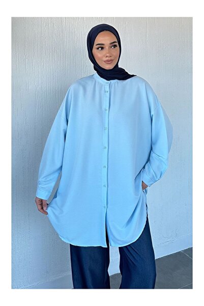 LC Waikiki Nevavm Farkıyla Hakim Yaka Basic Hijab Tunic