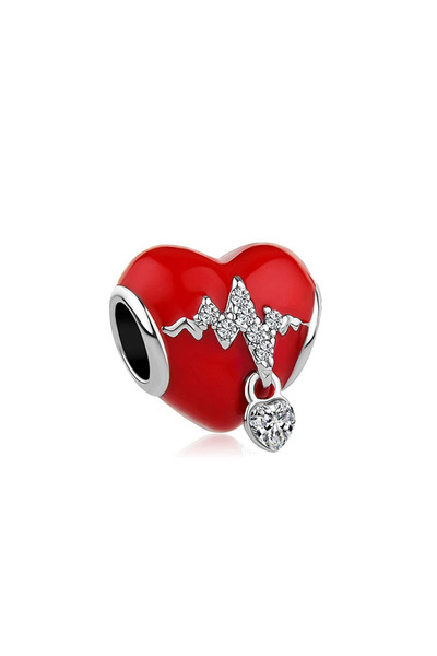 Choice68 MINISO B2941 925Silver, RedApple,Strawberry,Watermelon,Heart-shaped ...