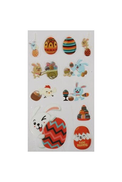 Goliat Set de stickere decorative, 11 piese, design colorat, 14x8cm