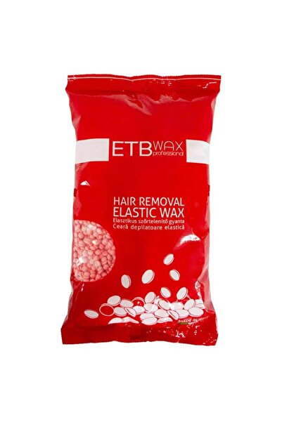 ETB WAX Set 2 x Ceara Epilatoare Elastica Perle, Roz, 1 kg
