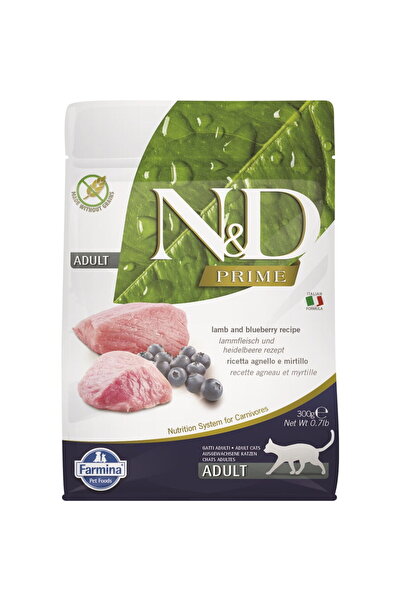 Farmina N&D Prime Cat Lamb and Blueberry 300 g