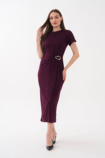 Mega Life Yandan Buckle Crystal Dress