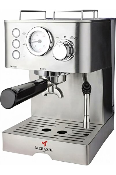 MEBASHI Espresso Coffee Machine - 1.5L, 20 Bar, Stainless Steel,(960W-1140W) ...
