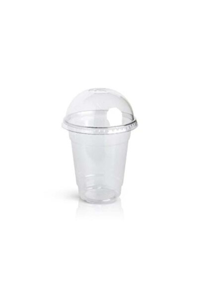 ARNON Transparent Juice Cups 16 oz with Dome Lid