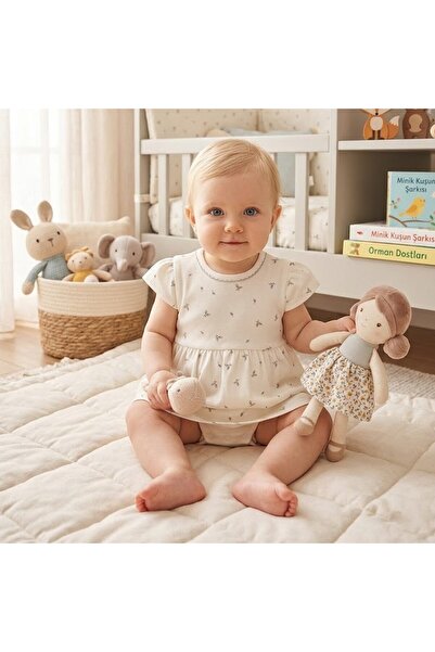 Tiffany Baby Kıds Olive Branch Theme Dress Body 46086