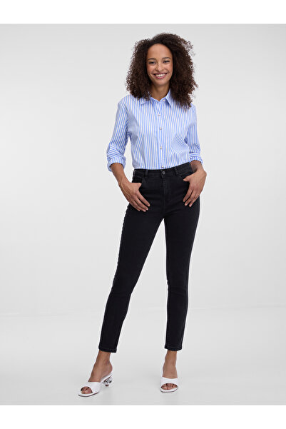 ORSAY Blugi skinny negri de damă