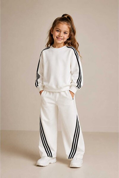 Mireya Kids Striped Children's Tracksuit Set