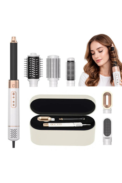 ANGAVO Ondulator Multifuncțional 6 în 1 © Styler Profesional cu Aer Rece, 6 C...
