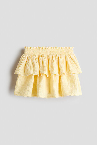 H&M Katlı Muslin Etek