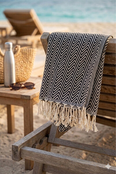 FUNNDY Beach Towel, 100% Cotton, XXL 100X180Cm, Summer