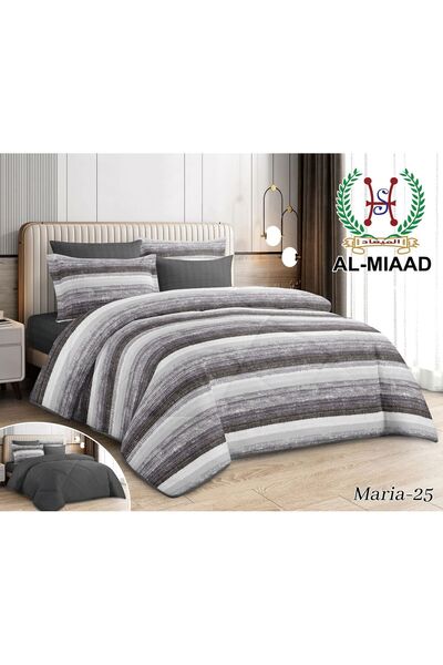 ALMIAAD Summer Cool Microfiber Double Bed Sheet Set 6Pcs Bedsheet Set 6 Piece...
