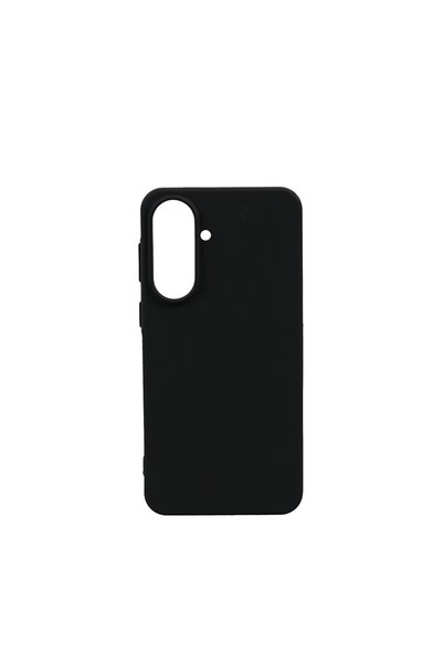 noktaks Galaxy A37 Compatible Case Matte Soft Flexible Silicone T40908 - Black