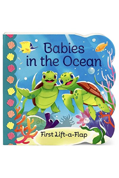 Cottage Door Press Babies In The Ocean (Lift-A-Flap Board Book)