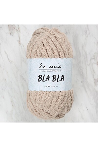 LA MİA YARNS La Mia Bla Bla Bež pređa za ručno pletenje - LB004
