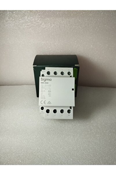 Sigma SMC-4040-2NO+2NC 40A 4p 2no+2nc Moduler Kontaktor