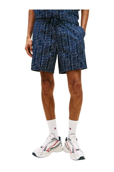 Tommy Hilfiger Ανδρική Βερμούδα Navy Μπλε Tommy Jeans DM0DM22829-C1G