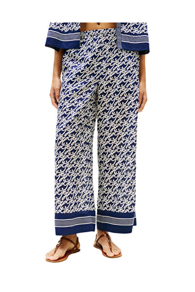 Tommy Hilfiger Γυναικείο Παντελόνι Navy Μπλε WW0WW49560-0YF
