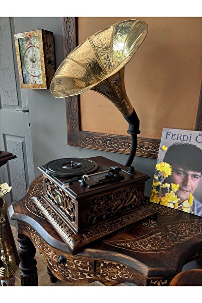 Vintage GRAMOFON EL OYMASI KASA