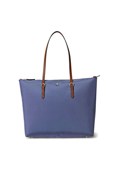 Ralph Lauren Γυναικεία Keaton Τσάντα Μπλε 431916737047-BLUE/TAN