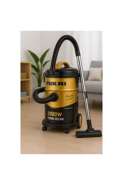 Nikai 25L Drum Vacuum Cleaner, 2000W, NVC450A