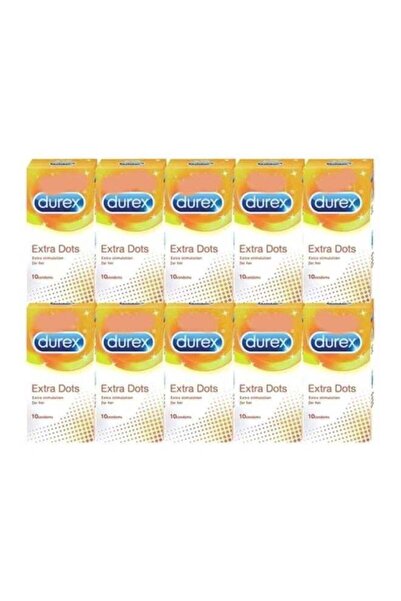 Durex Play Durex 100-Piece Extra Dots Condom Set