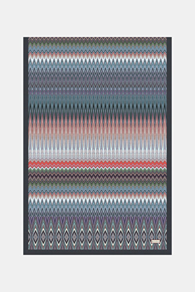 Vakko ANTRASİT GEOMETRİK DESENLİ TWILL ŞAL