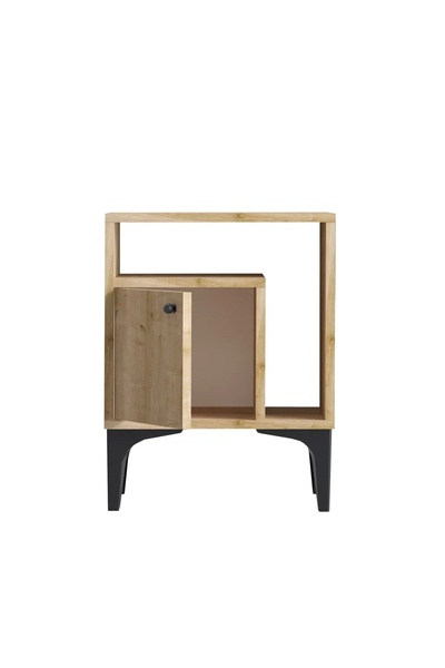 OEM Noptieră 40x35x55 cm – MDF melaminat de 18mm, Compartimente spațioase, Nu...