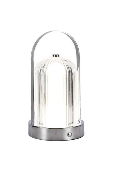 V-TAC 3IN1 DESK LAMP WITH 1800MAH BATTERY - CHROME