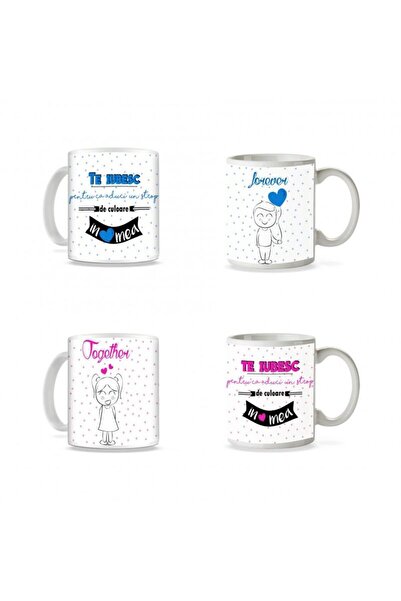 Zumzeria Set 2 cani indragostiti / for couples, 330ml