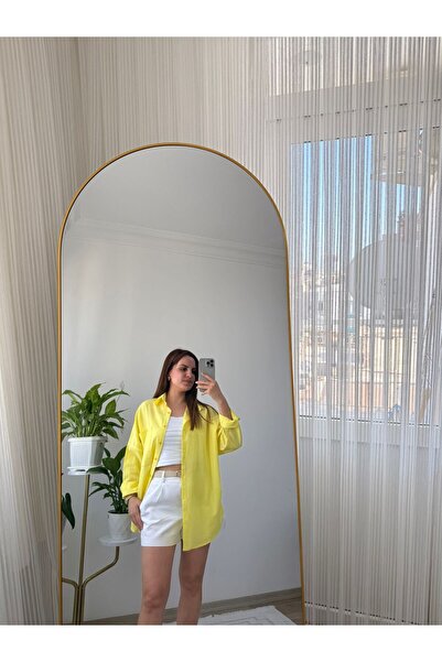 newamoora oversize keten gömlek
