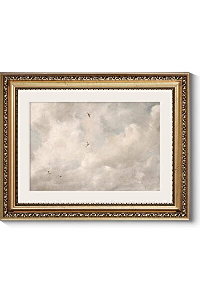 ALAYRA International Premium Vase Still Life Canvas Wall Art Gold Frame 30x40...