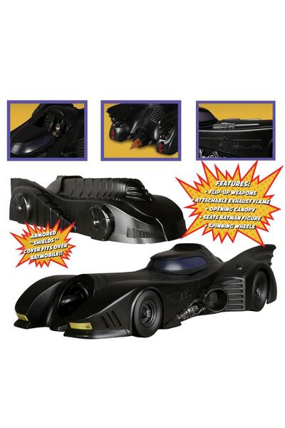 Mezco Toyz Batman (1989) Vehicul cu 5 puncte de articulație Batmobil