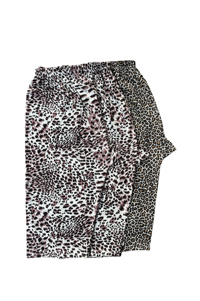 urumbay 3-Piece Large Size Mesh Women's Combed Cotton Below the Knee Patterne...