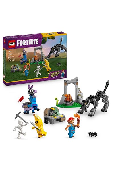 NO BRAND LEGO FORTNITE TABĂRA PEELY ȘI SPARKPLUG 77075