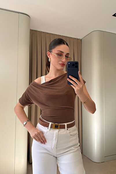 MAGARDE New Season Athlete Blouse Set - Brown