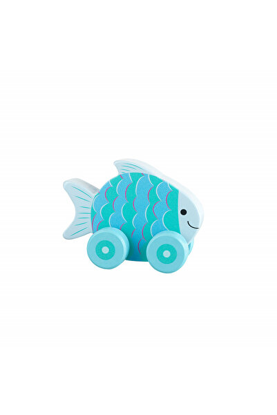 Orange Tree Toys Pull Along Fish,