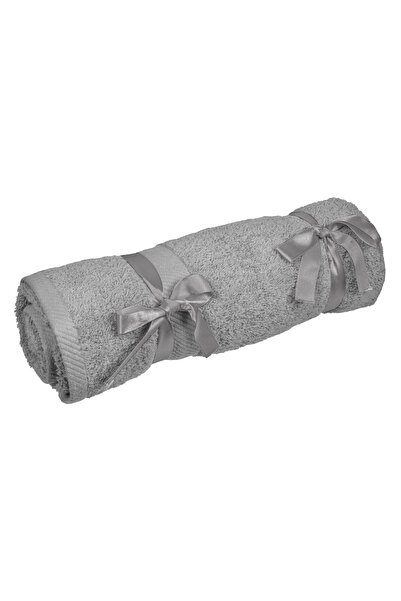 Zumzeria Premium Cotton Towel Gray 90x50cm
