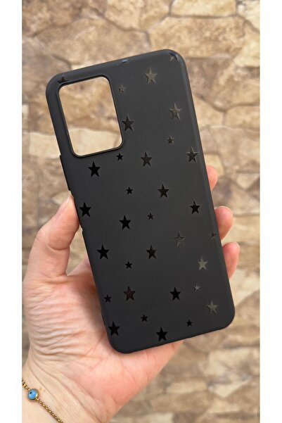 Vip Case Vivo Y21 Uyumlu Mini Siyah Yıldız Desenli Silikon Darbe Emici Klasik...